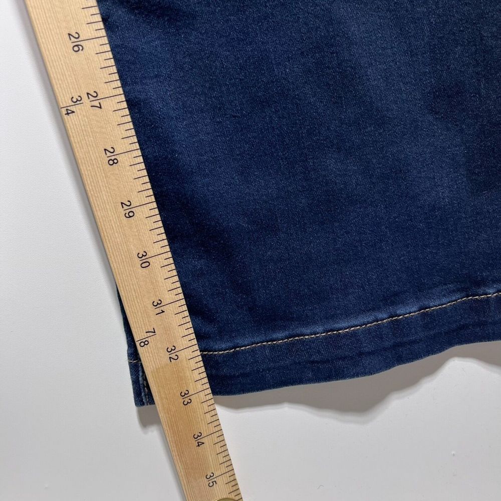 Sofia Jeans by Sofia Vergara Melisa Super High Rise Sz 4 Flare Pull On Dark Wash - Picture 11 of 16